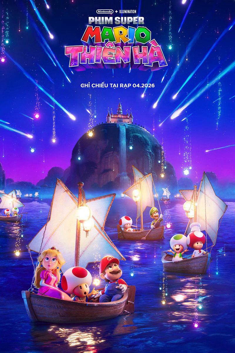 Phim Super Mario Thiên Hà
